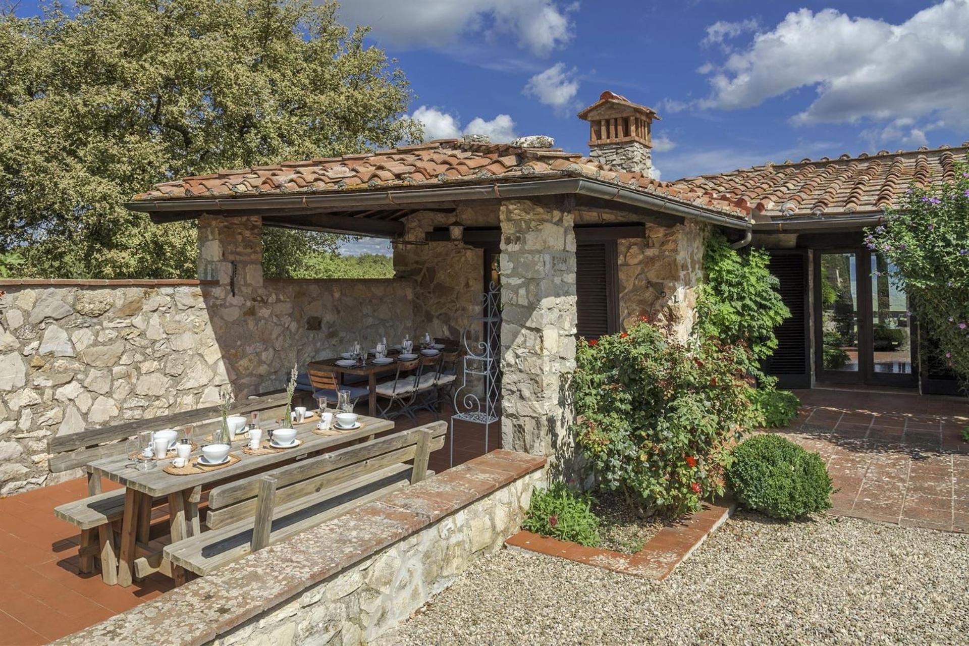 Casale Cipressi Villa Castellina in Chianti Eksteriør billede