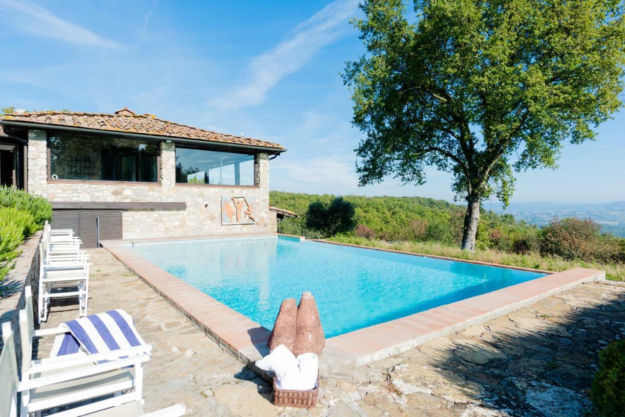 Casale Cipressi Villa Castellina in Chianti Eksteriør billede