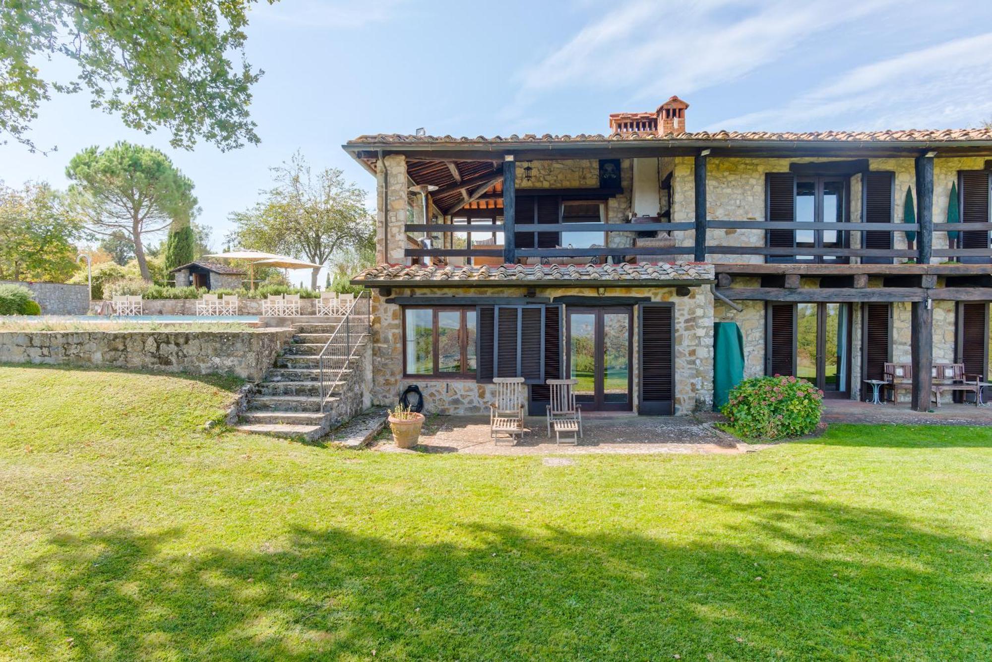 Casale Cipressi Villa Castellina in Chianti Eksteriør billede
